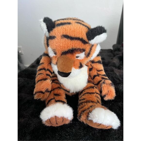 Russ Tickles Tiger Plush Stuffed Animal striped soft